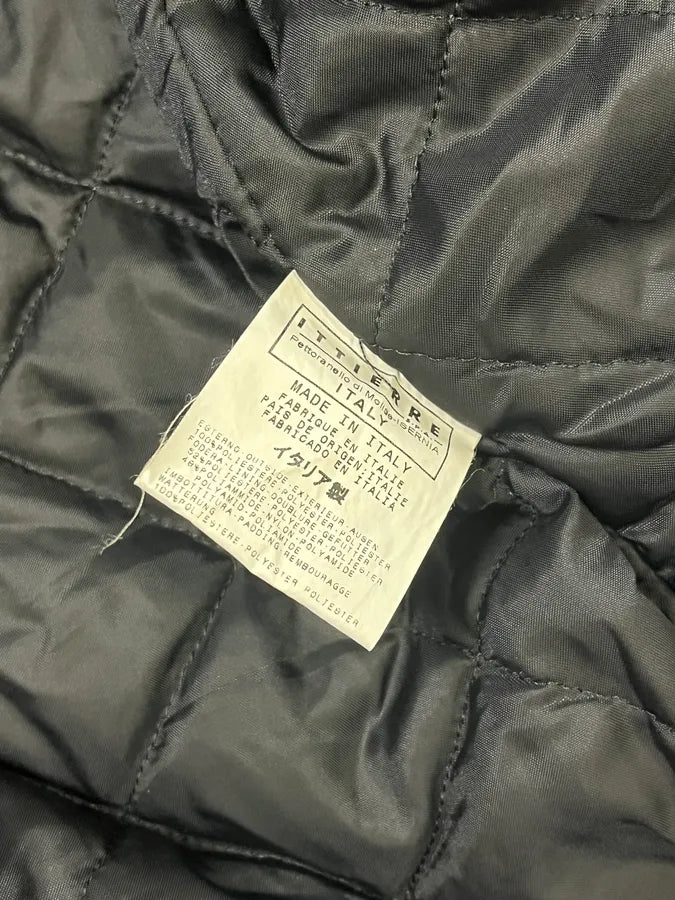 AW2003 Dolce & Gabbana Nylon Quilted Orange Puffer Jacket  aKdmGCf 11