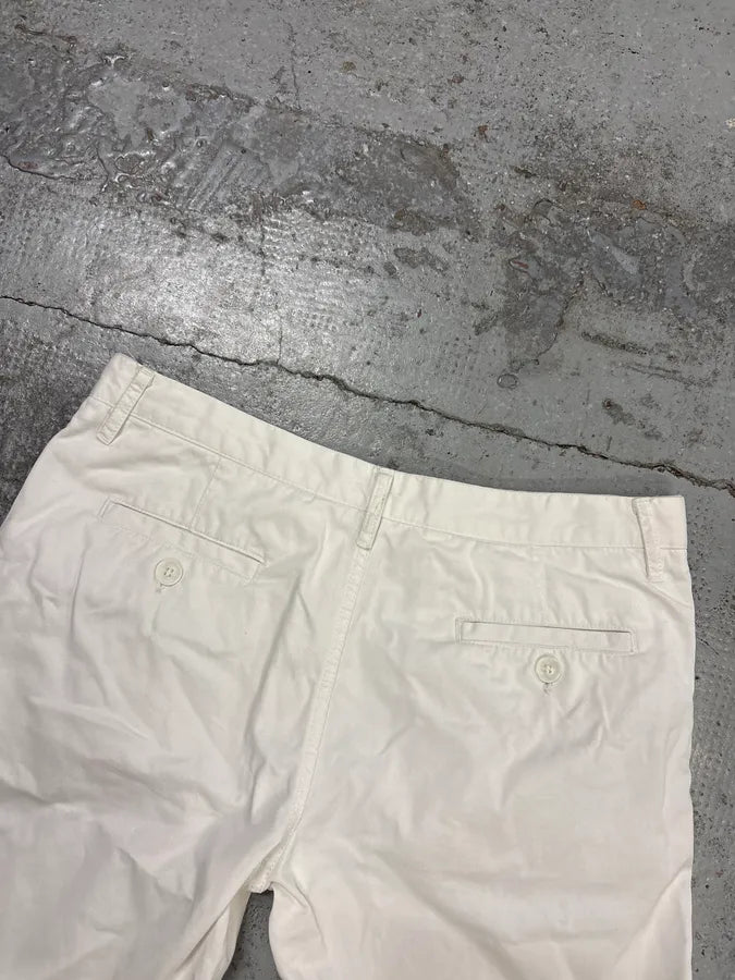 2000s Dolce & Gabbana Creamy Cargo Shorts FedZEno 6