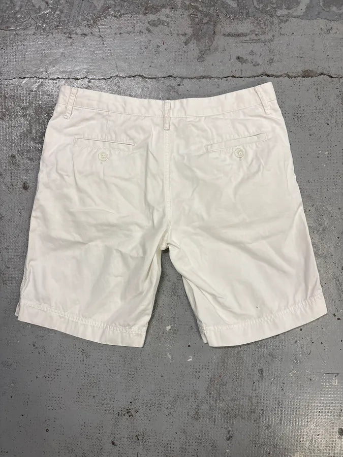 2000s Dolce & Gabbana Creamy Cargo Shorts FedZEno 5