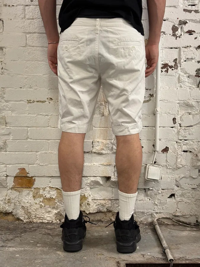 2000s Dolce & Gabbana Creamy Cargo Shorts FedZEno 2