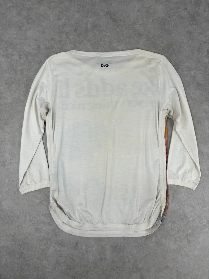 2000s Dolce & Gabbana Cream Coke Duo Longsleeve hBpwYYM 4