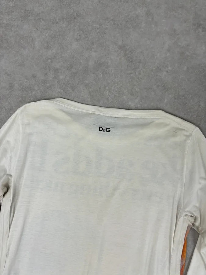2000s Dolce & Gabbana Cream Coke Duo Longsleeve hBpwYYM 5
