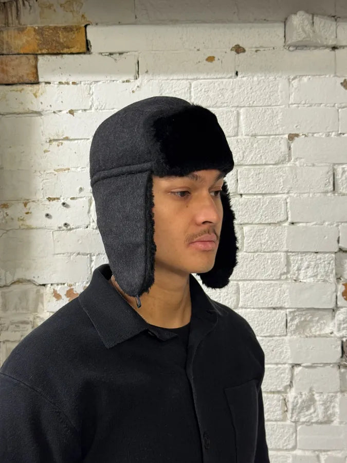 Dolce & Gabbana Dark Grey Chapka Hat RKYZKpV 0