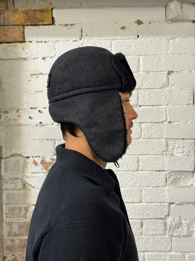 Dolce & Gabbana Dark Grey Chapka Hat RKYZKpV 4