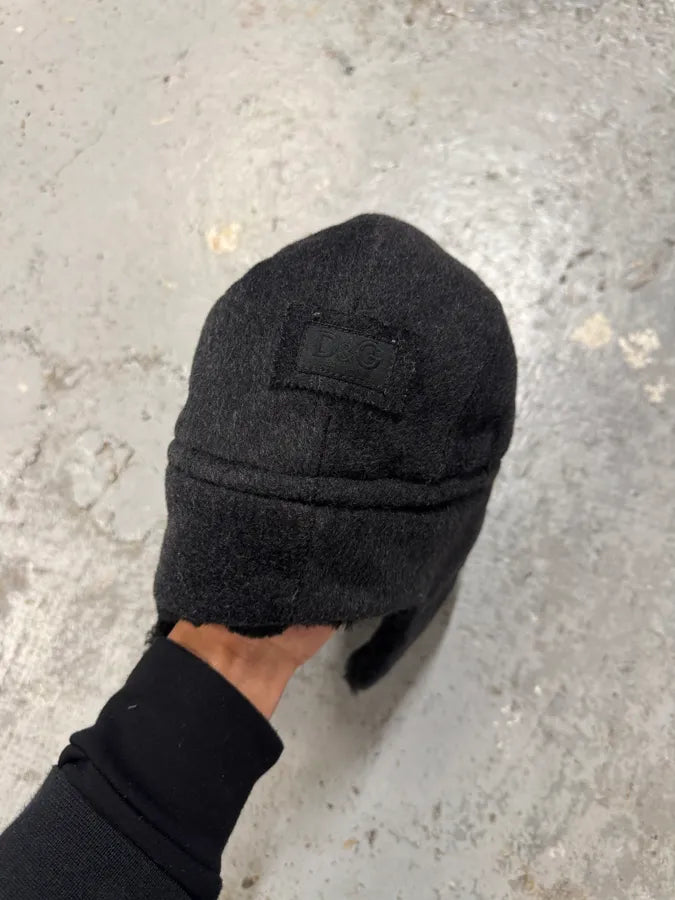 Dolce & Gabbana Dark Grey Chapka Hat RKYZKpV 8