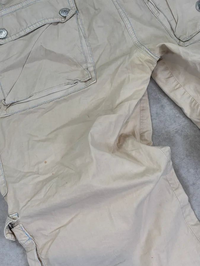 2000s Dolce & Gabbana Beige Utility Cargo Pants kvPPZxN 10