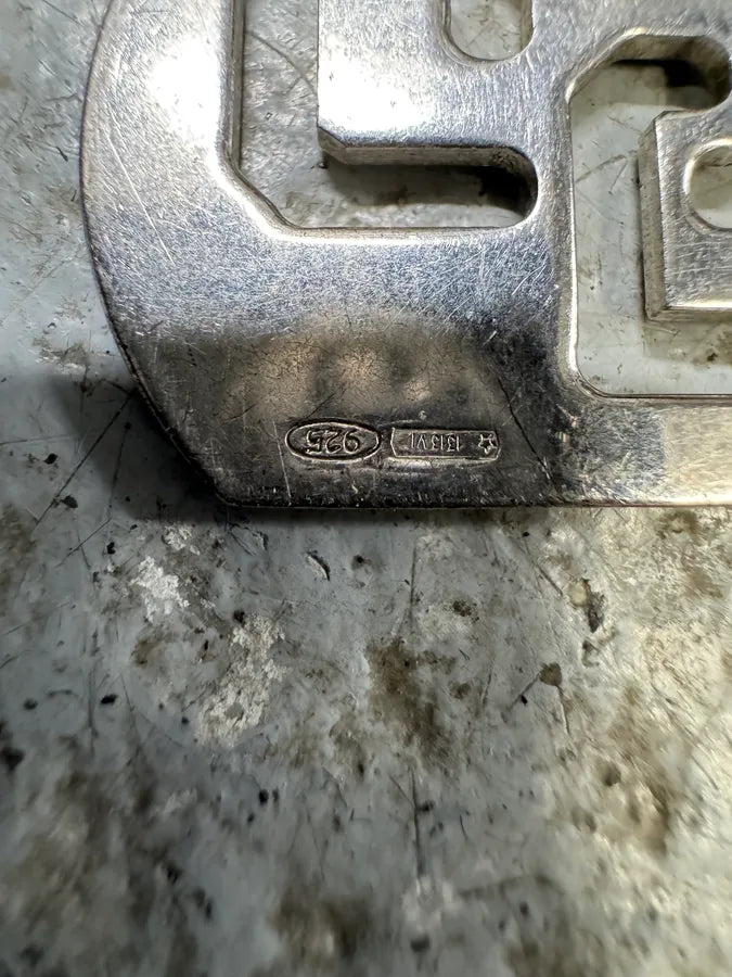 Dolce & Gabbana DG Dog Tag 925 Silver Necklace (OS) GJXNDvc 5