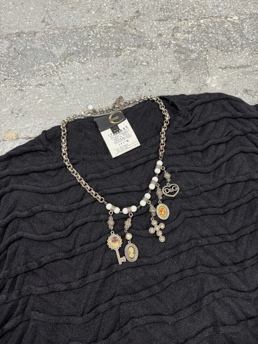 Dolce & Gabbana Edgy Renaissance Necklace (OS) 1