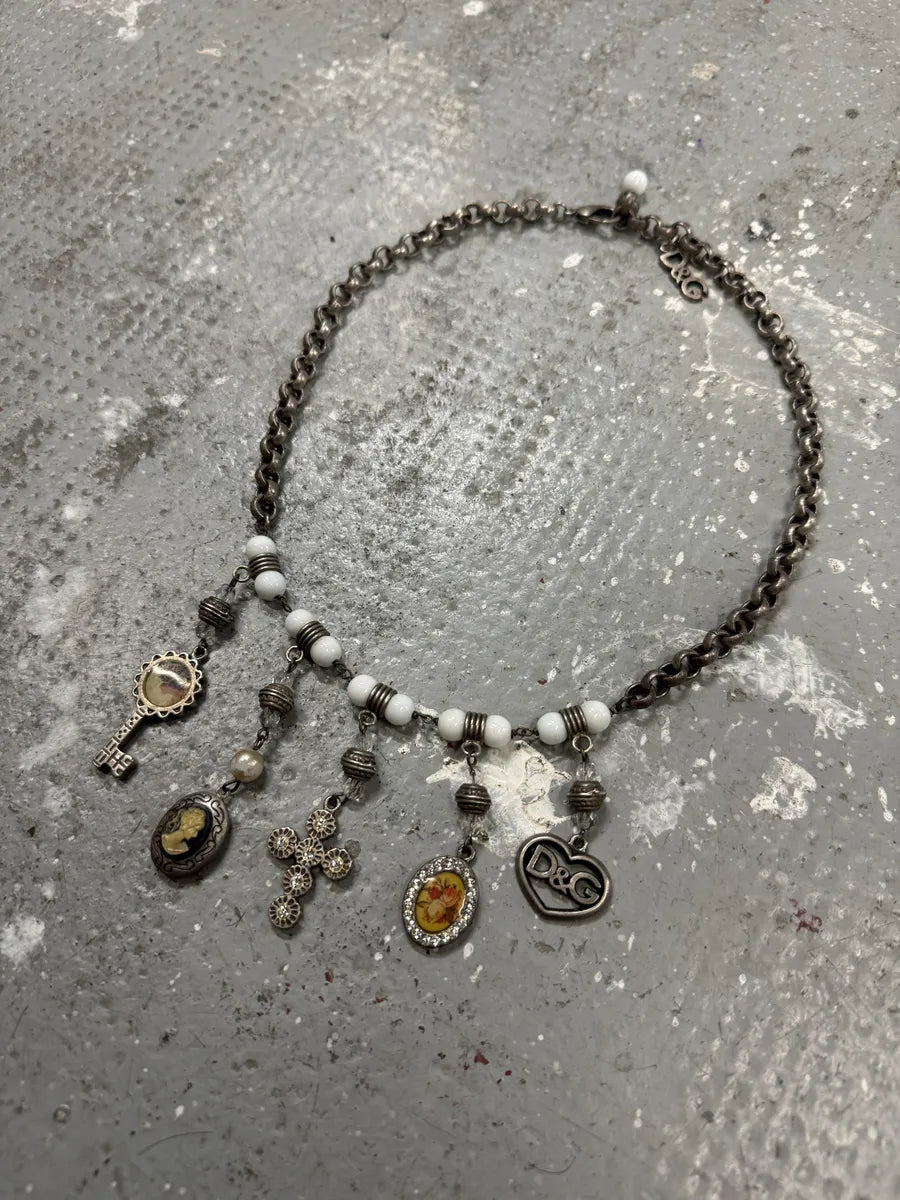 Dolce & Gabbana Edgy Renaissance Necklace (OS) 3
