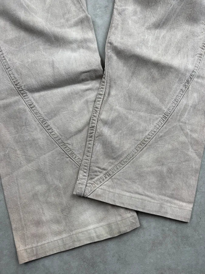AW2004 Dolce & Gabbana Faded Beige Multi-Pocket Jeans jQhhyaW 10