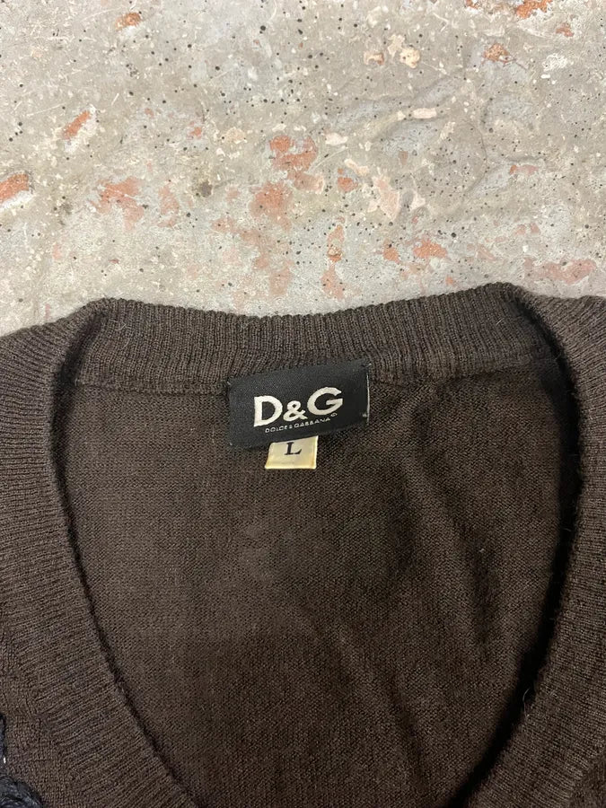 Dolce & Gabbana Floral Ornament Sweater (M) yBUgTVa 4