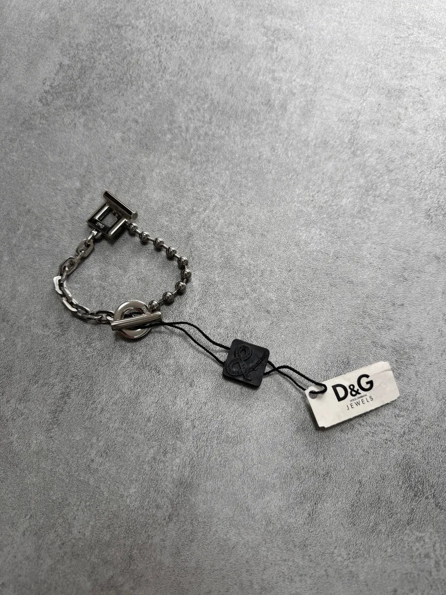 Dolce & Gabbana Forçat Ball Chain Link Stainless Steel Bracelet wUTFcmM 7