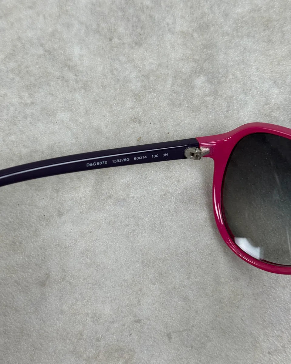 Dolce & Gabbana Fuchsia & Purple Sunglasses uewIcxY 7