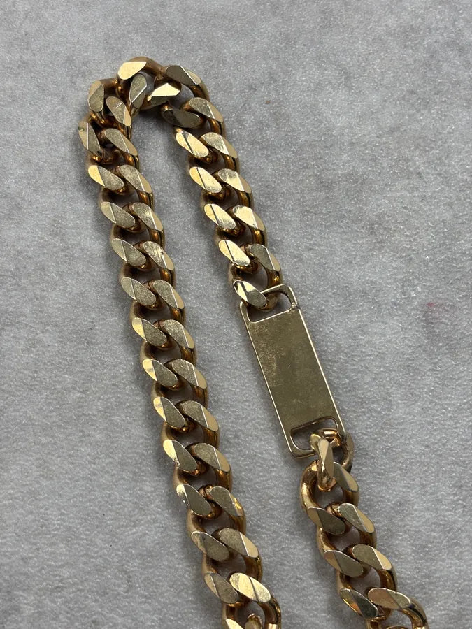 AW2003 Dolce & Gabbana Gold Metal Logo Chain tygEmvW 8