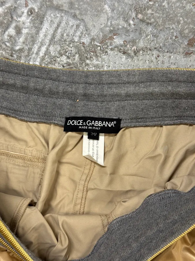 2000s Dolce & Gabbana Gold Sport Joggers Pants rKiedMd 7