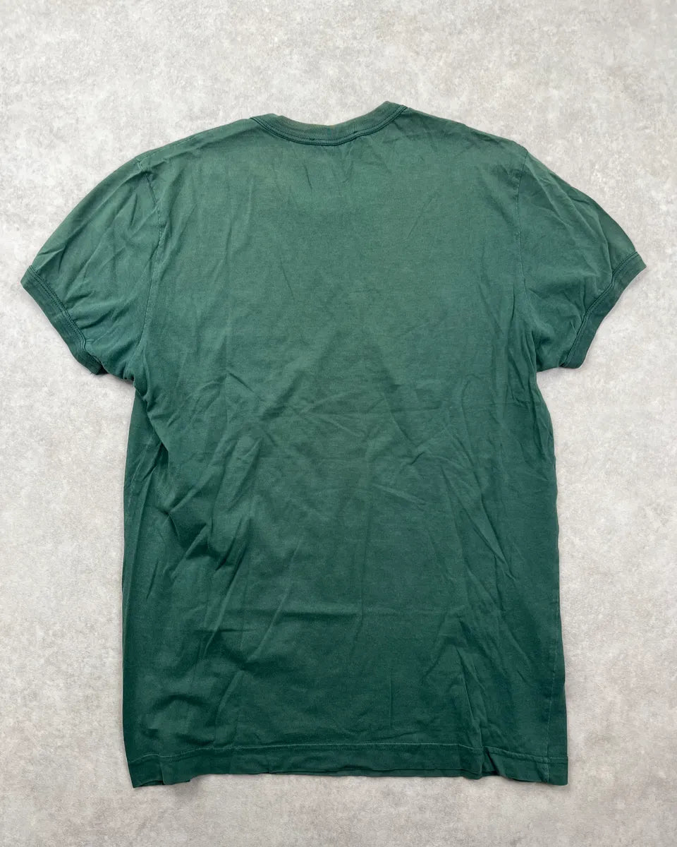2000s Dolce & Gabbana Green Butterfly T-Shirt PmhETzX 3