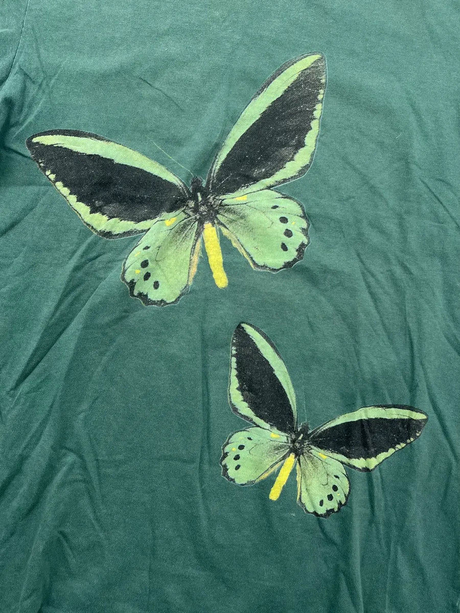 2000s Dolce & Gabbana Green Butterfly T-Shirt PmhETzX 4