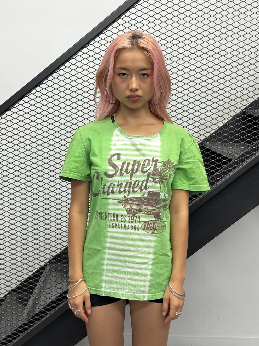 SS2006 Dolce & Gabbana Green Super Charged T-Shirt GGKIvDA 1