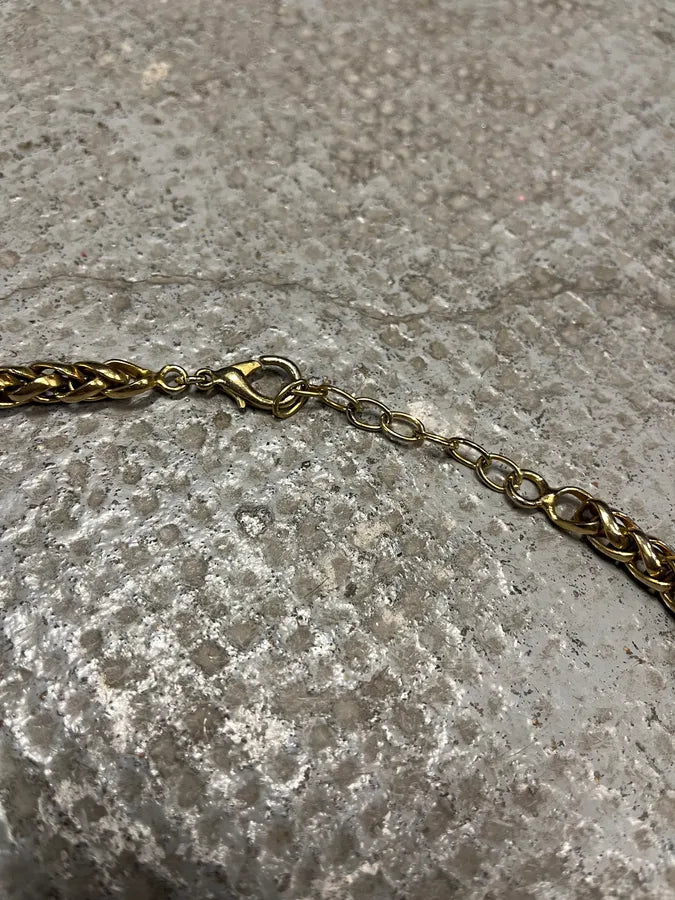 Dolce & Gabbana Green Lucky Gold Necklace (OS) PsqrGyr 4