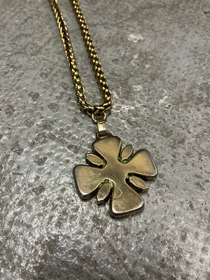 Dolce & Gabbana Green Lucky Gold Necklace (OS) PsqrGyr 5