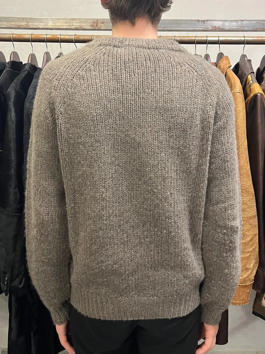 Dolce & Gabbana Grey Brown Wool Sweater (M/L) ywKdlZi 2