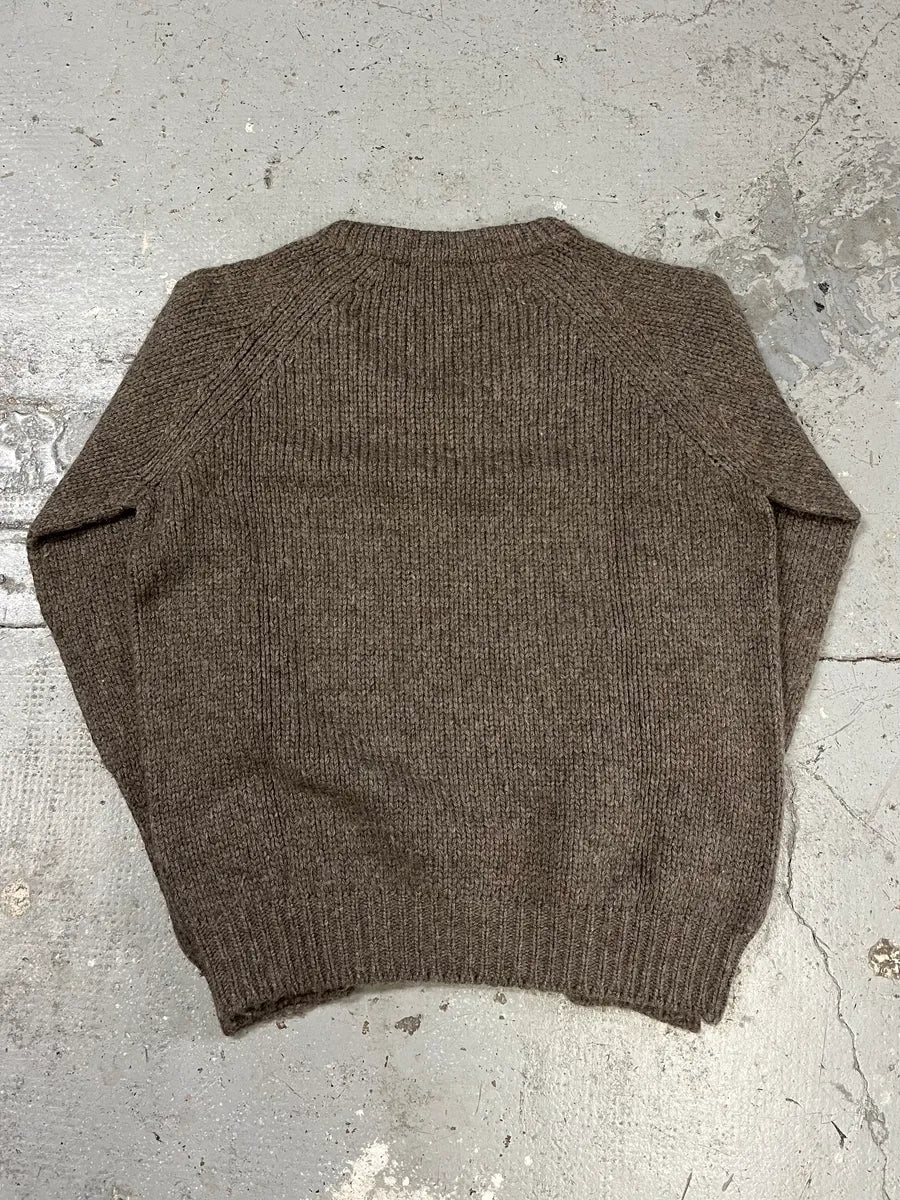 Dolce & Gabbana Grey Brown Wool Sweater (M/L) ywKdlZi 7