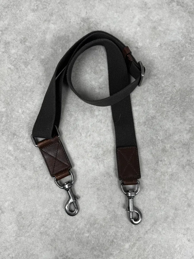 AW2010 Dolce & Gabbana Grey Canvas & Leather Lily Zip Bag iUnyxos 15
