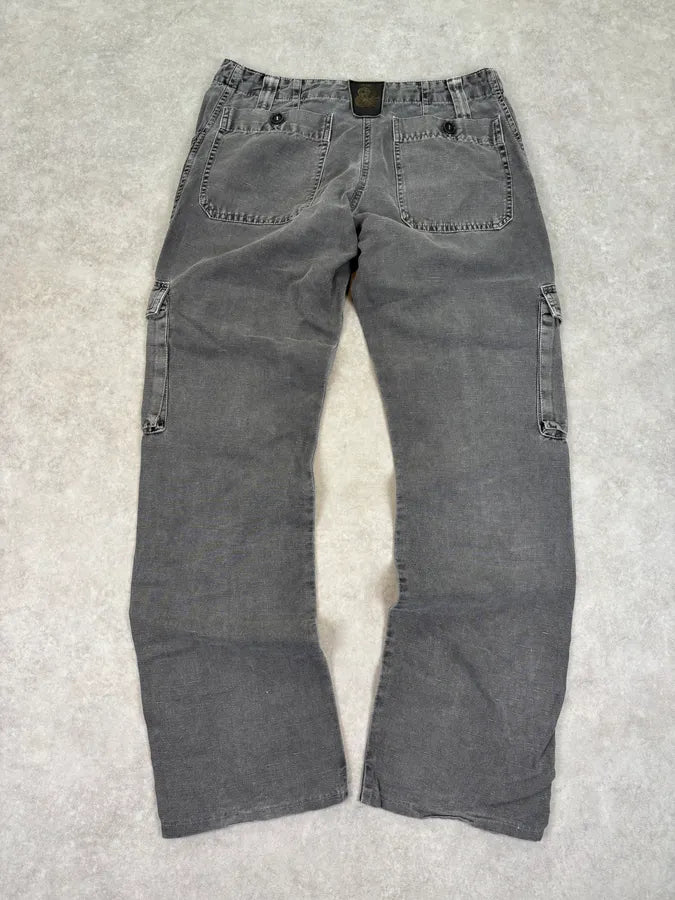 AW2003 Dolce & Gabbana Grey Cargo Utility Pants AQCaeFN 5