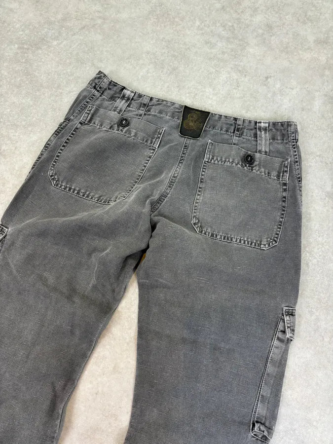 AW2003 Dolce & Gabbana Grey Cargo Utility Pants AQCaeFN 6