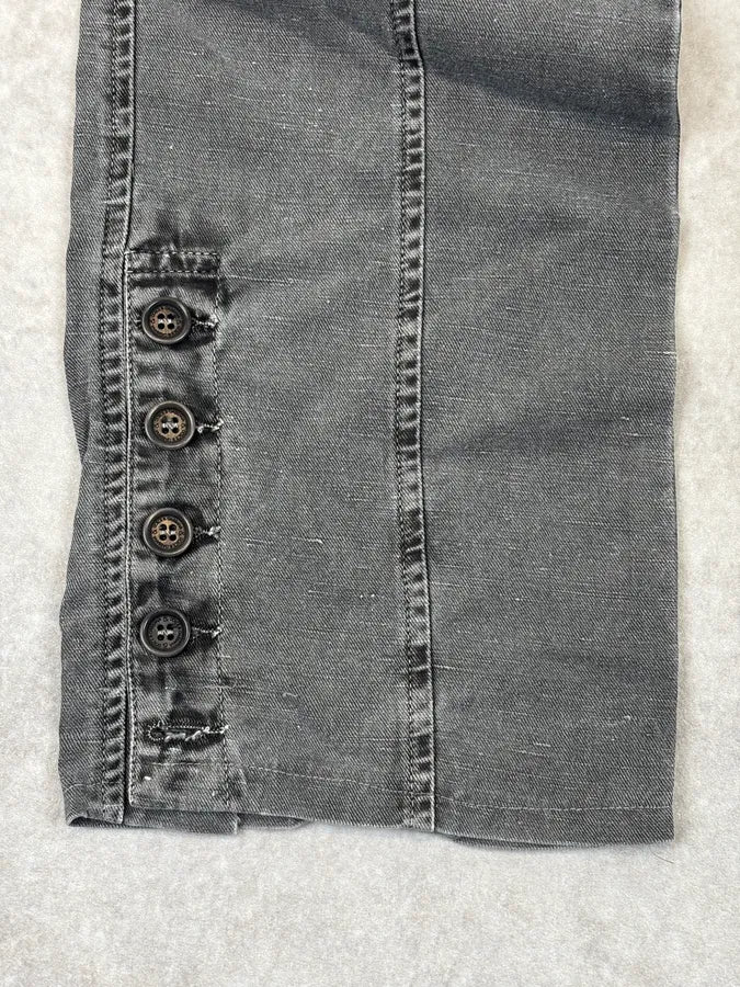 AW2003 Dolce & Gabbana Grey Cargo Utility Pants AQCaeFN 9