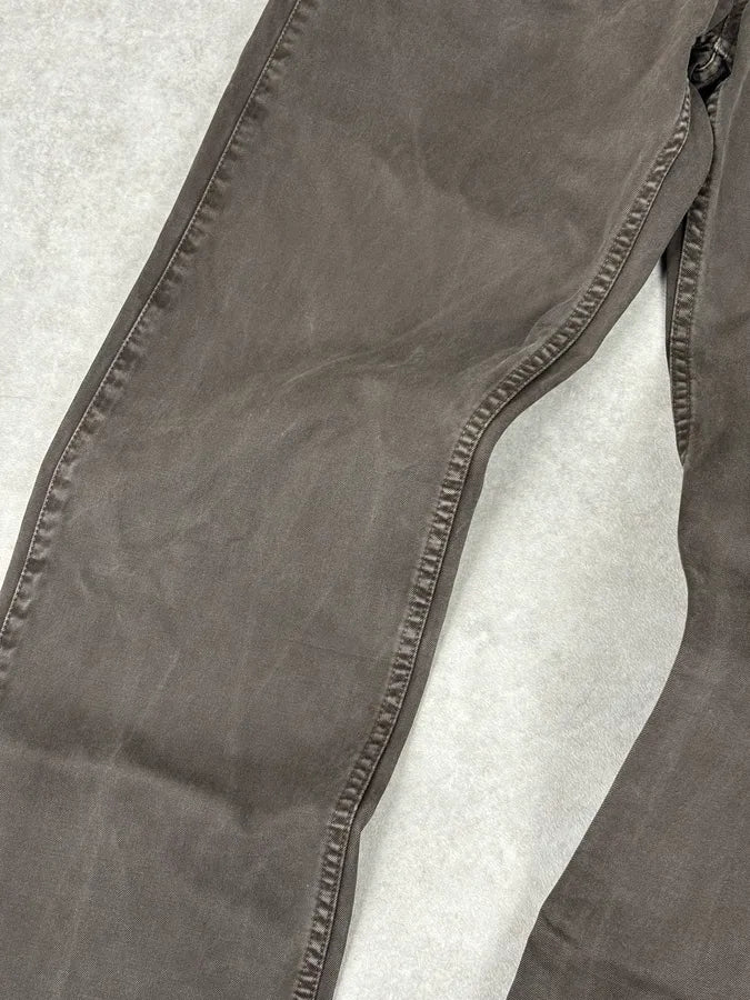 2000s Dolce & Gabbana Brown Slim Denim Jeans jVpopYB 9