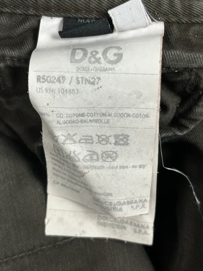 2000s Dolce & Gabbana Brown Slim Denim Jeans jVpopYB 11