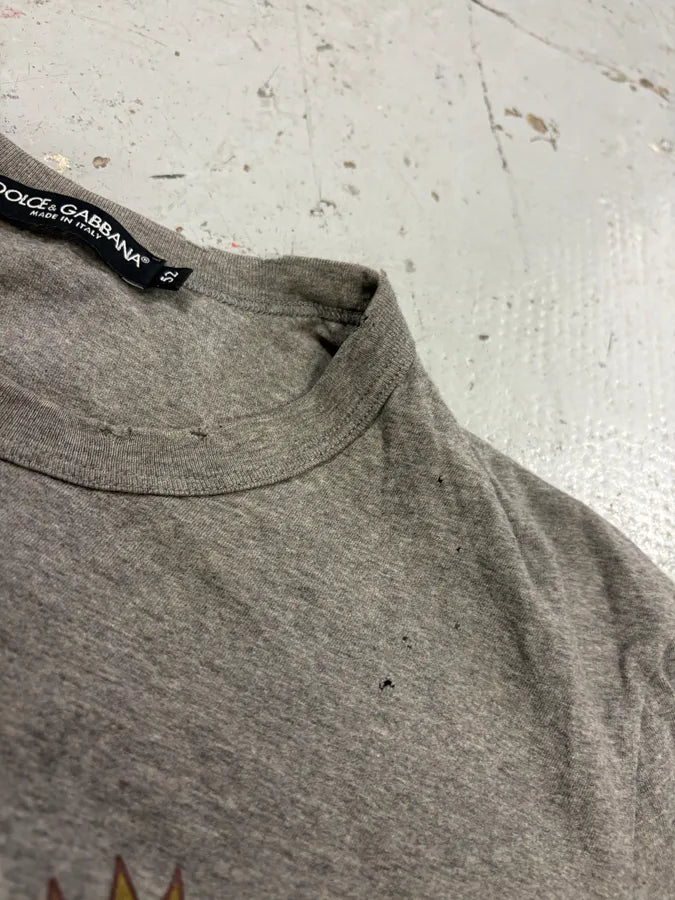 AW2013 Dolce & Gabbana Grey Madonna Religious Iconography Longsleeve T-Shirt pqSNLCQ 12