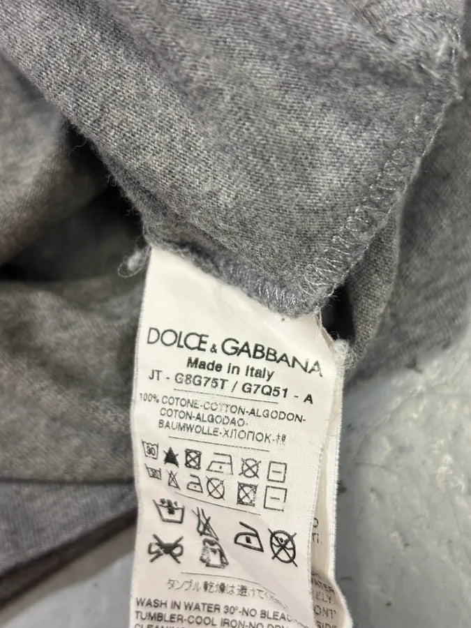 AW2013 Dolce & Gabbana Grey Madonna Religious Iconography Longsleeve T-Shirt pqSNLCQ 9