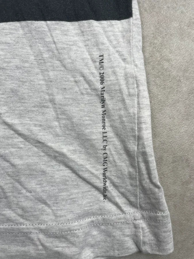 2000s Dolce & Gabbana Grey Marilyn Monroe Graphic Top FvJnmmW 6