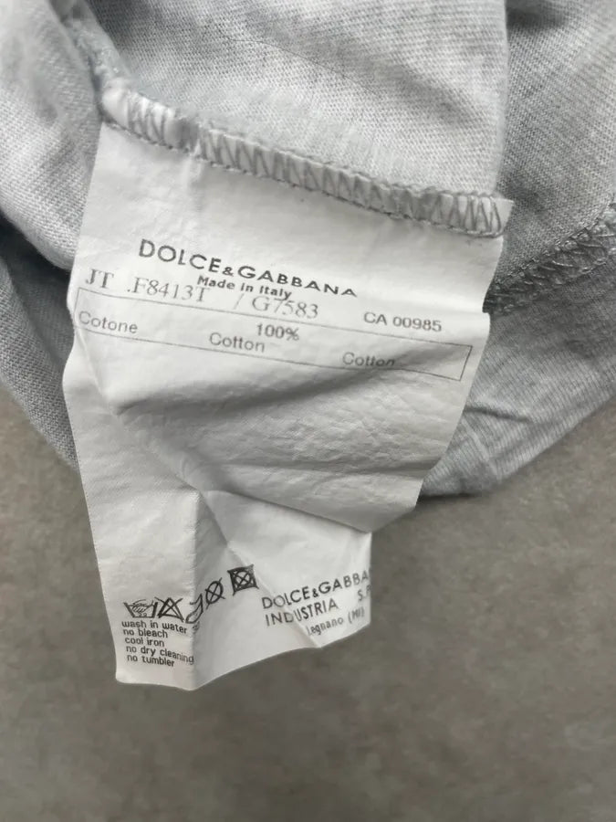 2000s Dolce & Gabbana Grey Marilyn Monroe Graphic Top FvJnmmW 7