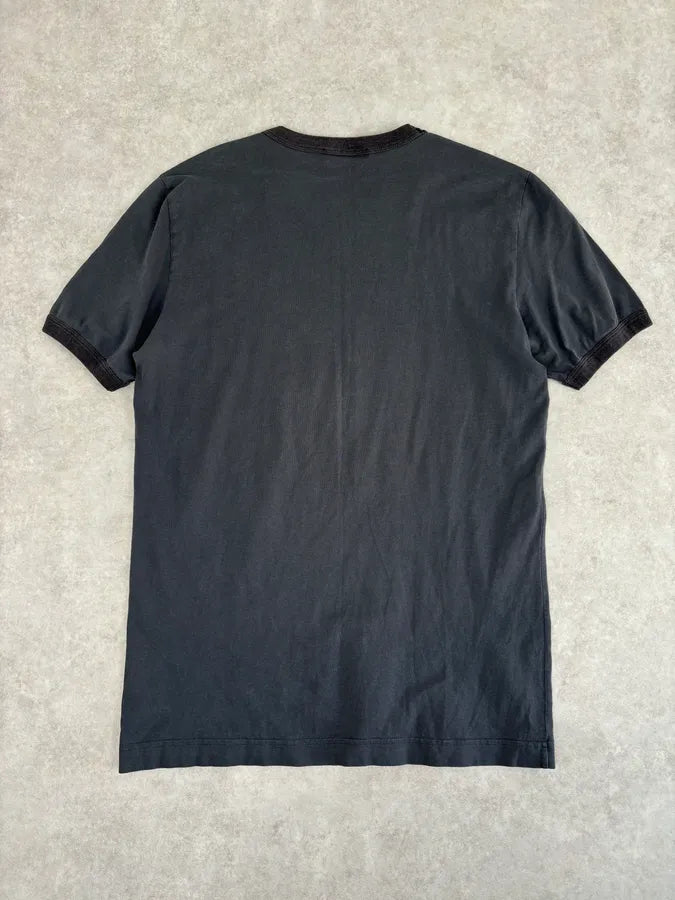 2010s Dolce & Gabbana Grey Sacred Heart Floral T-Shirt TMSPqoj 4