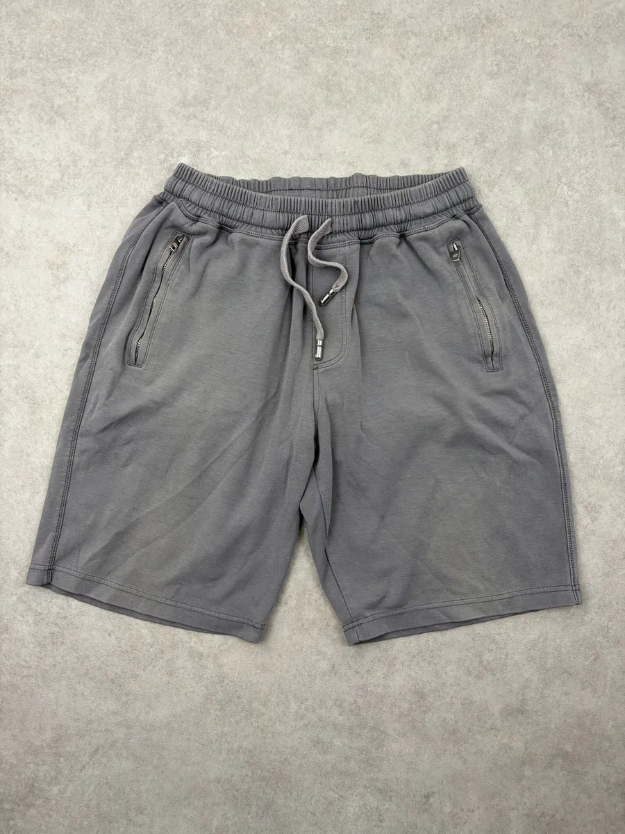 2010s Dolce & Gabbana Grey Zip-Pocket Shorts uGASLNy 0