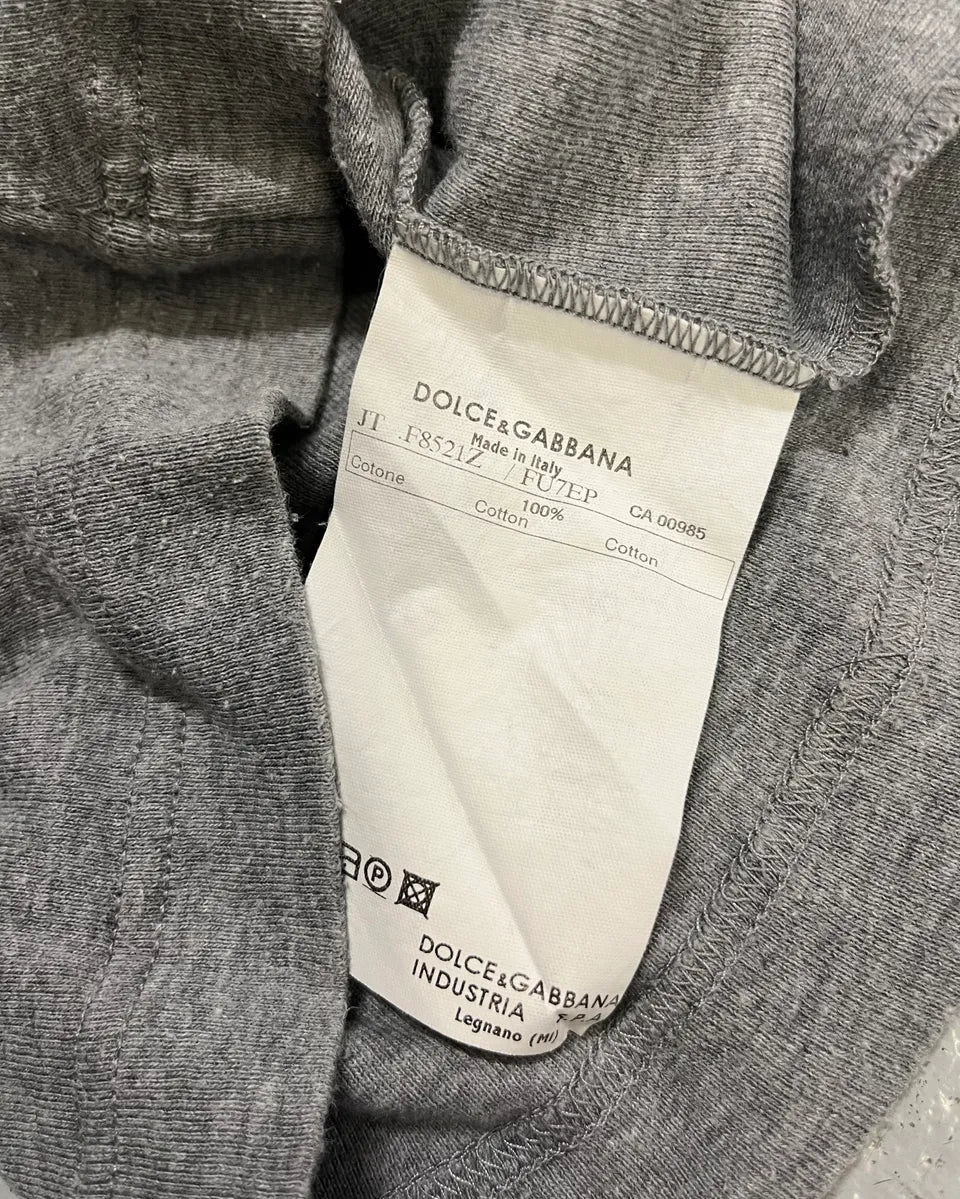 Dolce & Gabbana Grey Embellished Cross Tank Top JbwTFqB 8