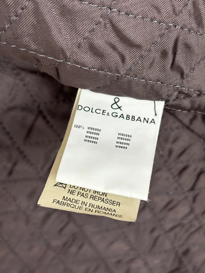 1990s Dolce & Gabbana Avant-Garde Grey Moto Leather Jacket  fsjhWEG 11