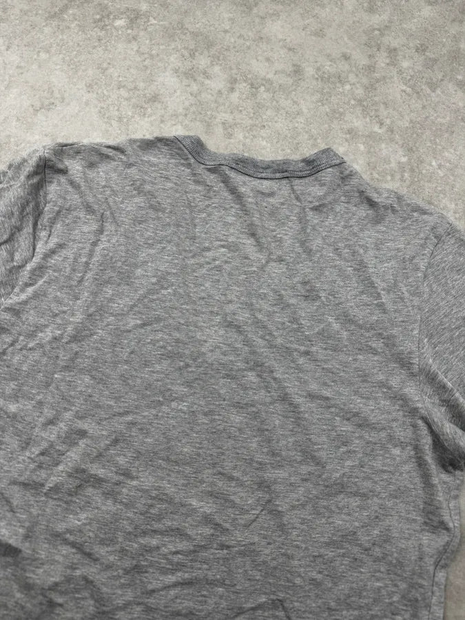 2000s Dolce & Gabbana Grey Martini V Neck T-Shirt roMxNTW 5