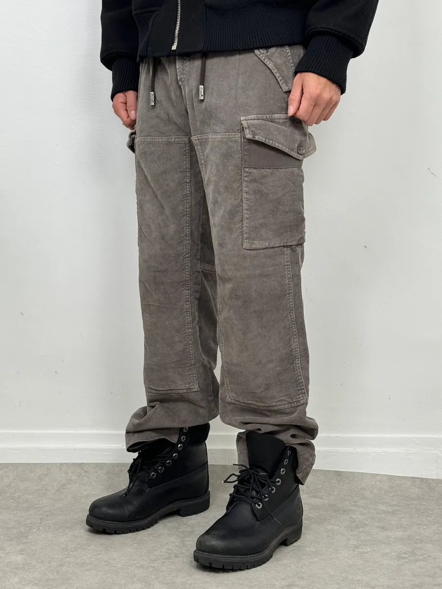 Dolce & Gabbana Grey Multipockets Cargo Pants YUFVAMX 1