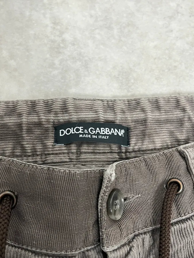 Dolce & Gabbana Grey Multipockets Cargo Pants YUFVAMX 9
