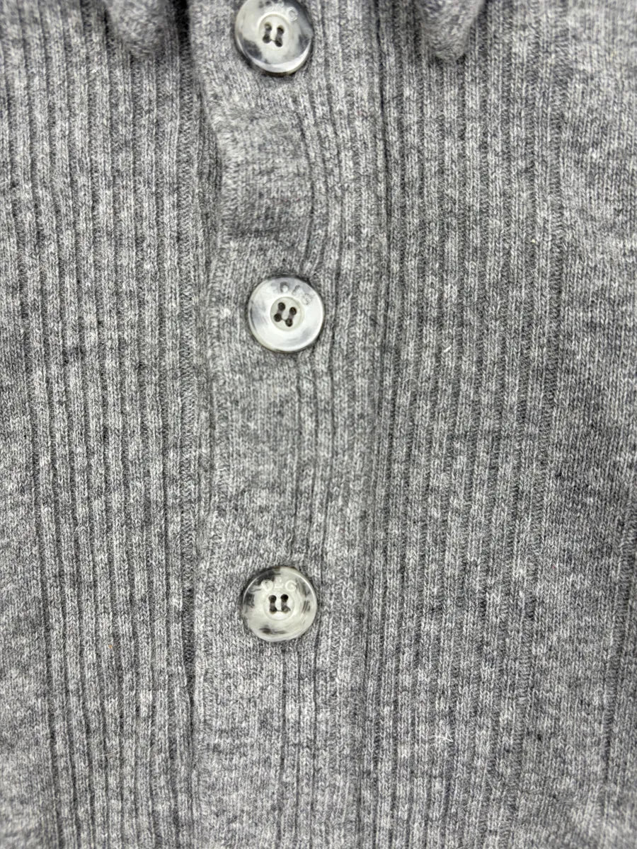2000s Dolce & Gabbana Grey Cozy Polo  kPqfVRJ 5