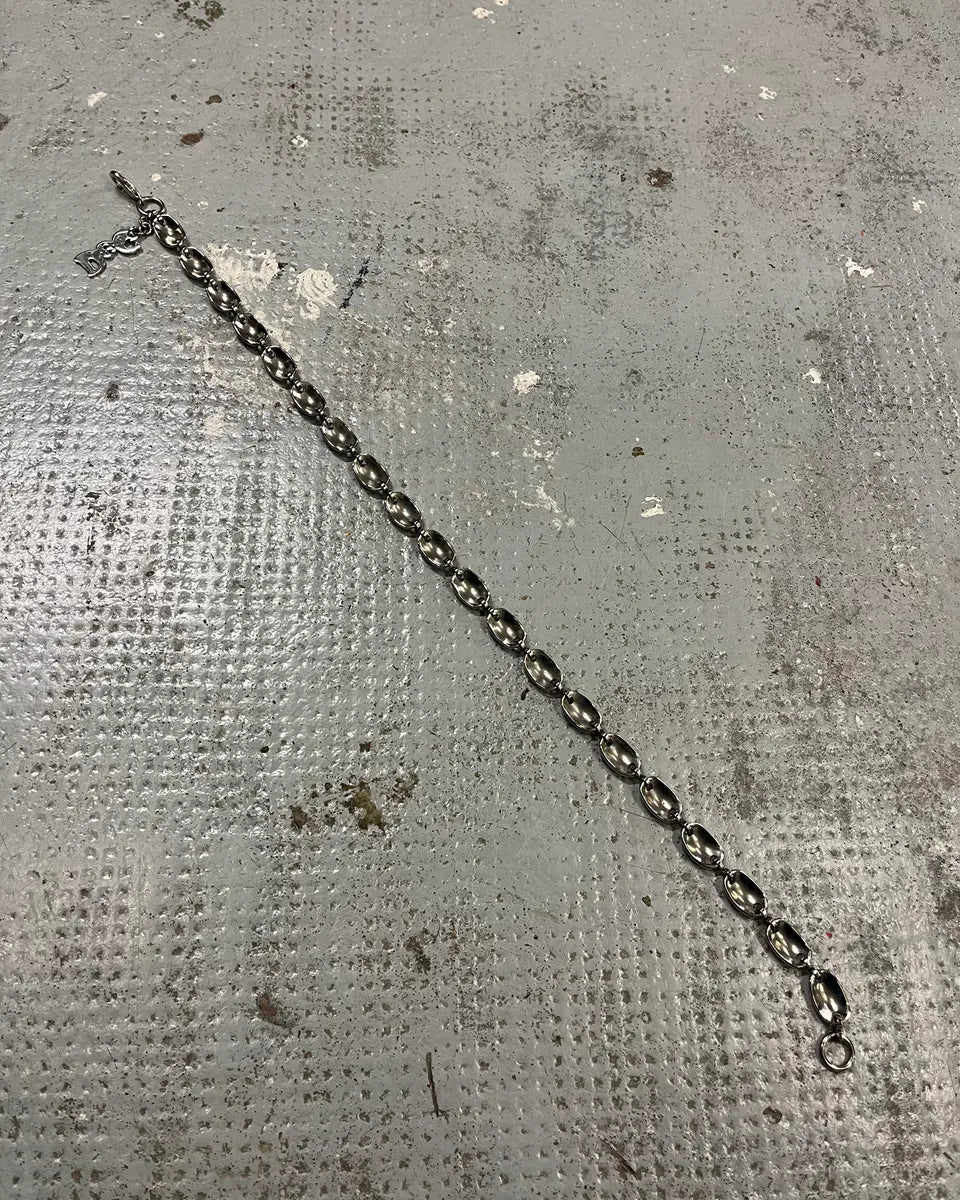 Dolce & Gabbana Grey Steel Cuban Link Necklace  XPGaspY 5