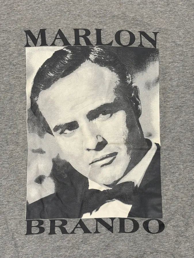 2010s Dolce & Gabbana Grey Marlon Brando T-Shirt IcxeQch 6