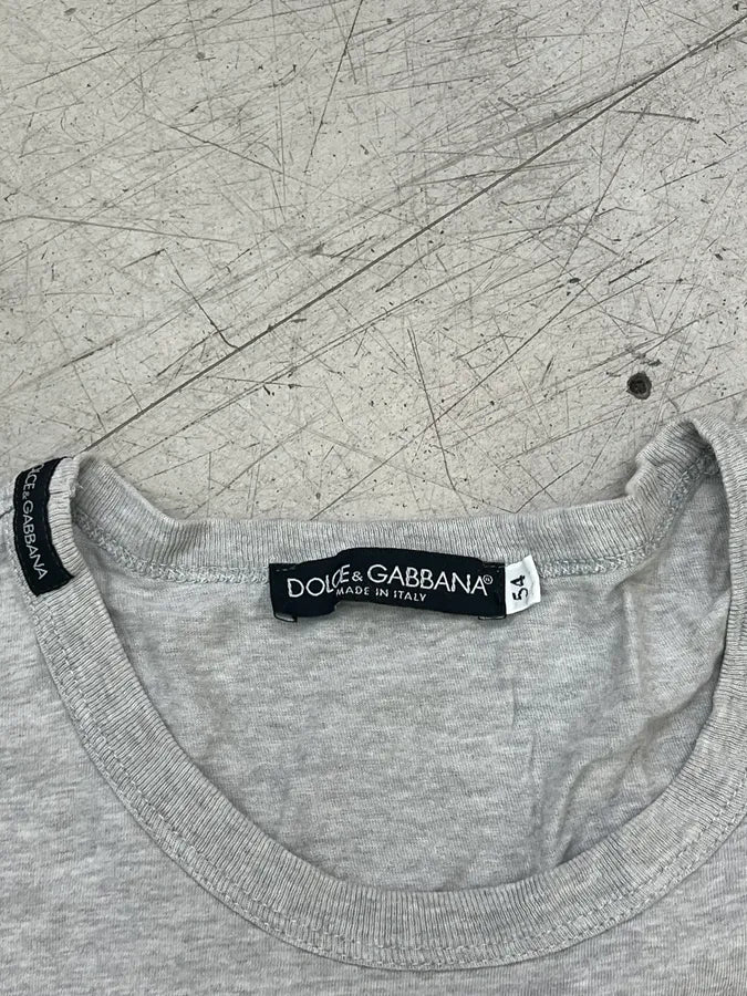 AW2004 Dolce & Gabbana Grey Tiger Print T-Shirt oBHtIEr 8