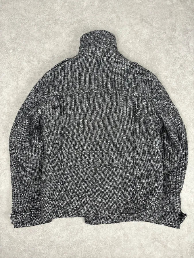AW2008 Dolce & Gabbana Grey Wool Officer Buttoned Jacket bnKnQzb 3