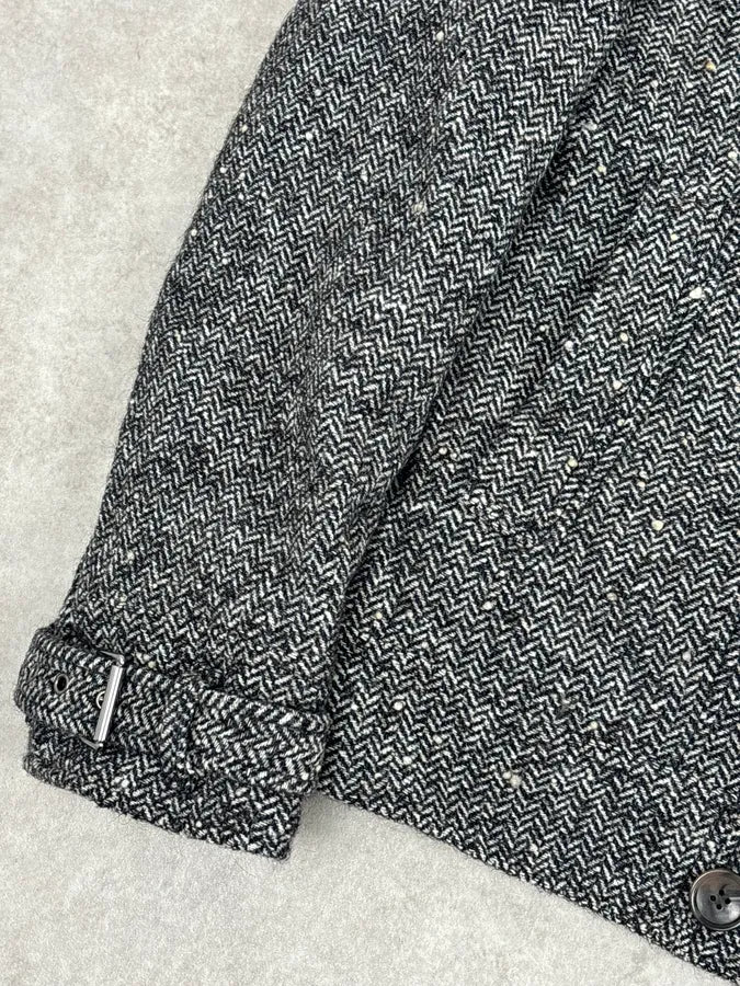 AW2008 Dolce & Gabbana Grey Wool Officer Buttoned Jacket bnKnQzb 7