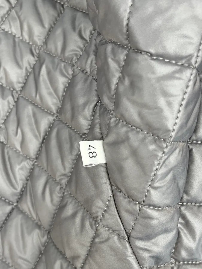 AW2010 Dolce & Gabbana Grey Wool Quilted Hood Cardigan Jacket yEMutoO 10